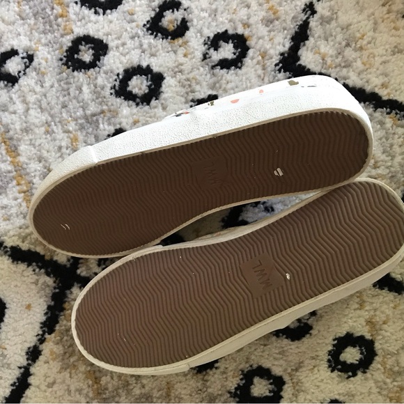MADEWELL Sidewalk Slip-On Sneakers in Paint Spattered Recycled Canvas size 8.5 - Picture 3 of 10